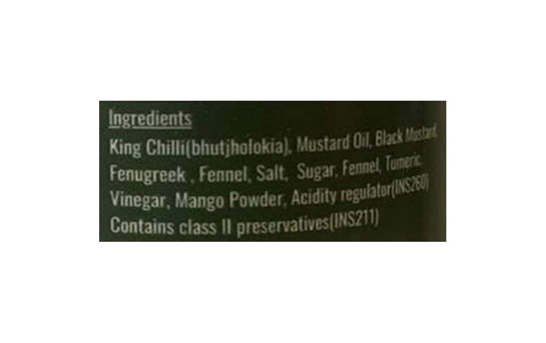 Bengamese King Chilli Pickle    Glass Jar  200 grams